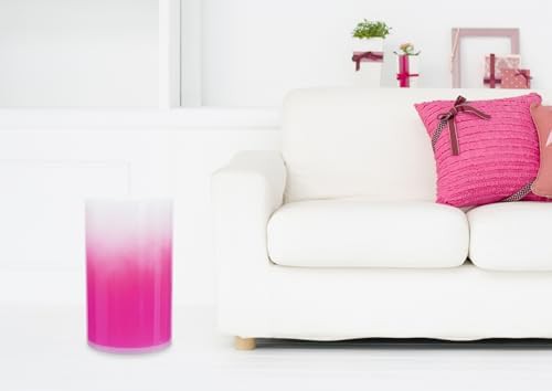 Clear mist lidless round plastic wastebasket — photo 4