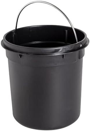 Silver stainless steel mini foot pedal trash can — photo 5