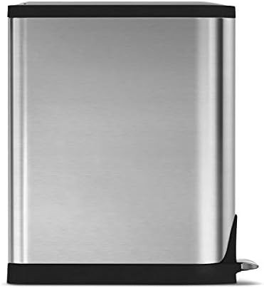 Dual compartment butterfly lid kitchen recycler 40L — photo 3