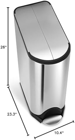 Dual compartment butterfly lid kitchen recycler 40L — photo 5