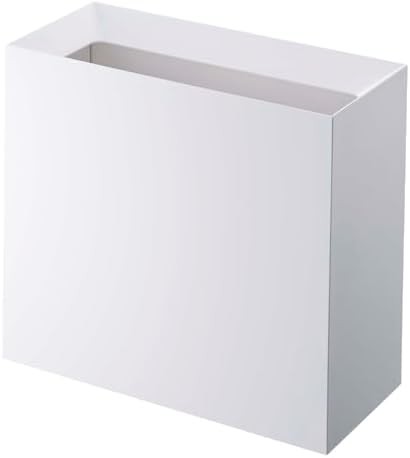 Tower wide plastic garbage basket with handle