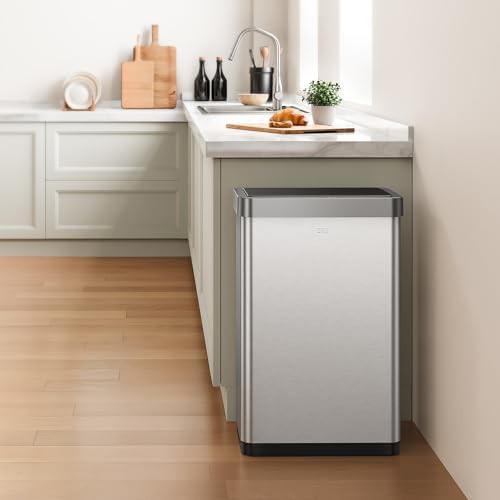 Mirage X large stainless motion sensor bin — photo 3