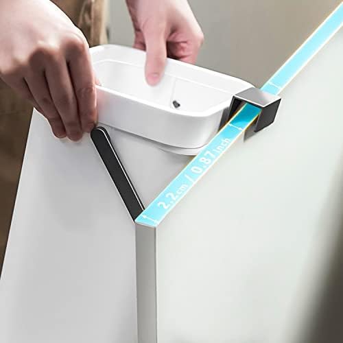 White Hanging Compost Bin for Countertop — photo 5