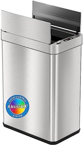 Under cabinet wings open kitchen waste bin