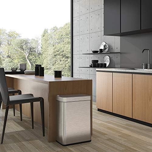 Under cabinet wings open kitchen waste bin — photo 4