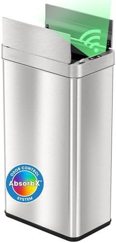 Wings Lid Sensor Can with Pet Lock