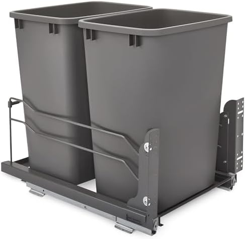 Standard Double Pullout Kitchen Waste System