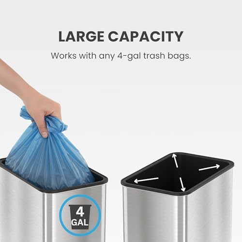 Wings Open Sensor Nursery Waste Bin — photo 5
