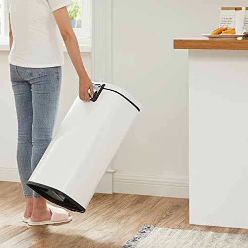 Soft Close 8 Gallon Stainless Kitchen Bin — photo 4