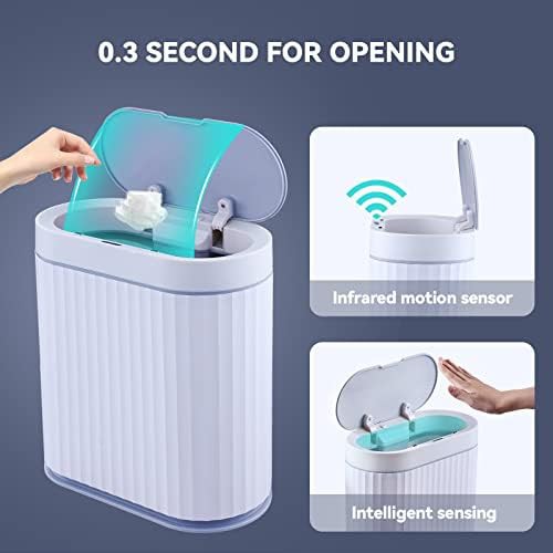 Waterproof White and Grey Sensor Bin — photo 4