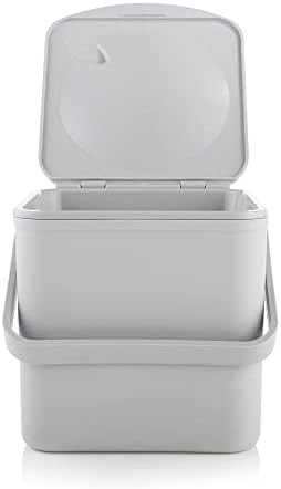 Light Grey Countertop Food Waste Caddy — photo 4