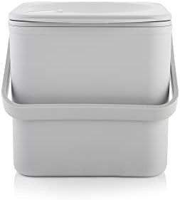 Light Grey Countertop Food Waste Caddy — photo 5