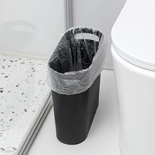 Black plastic narrow space garbage bin — photo 5