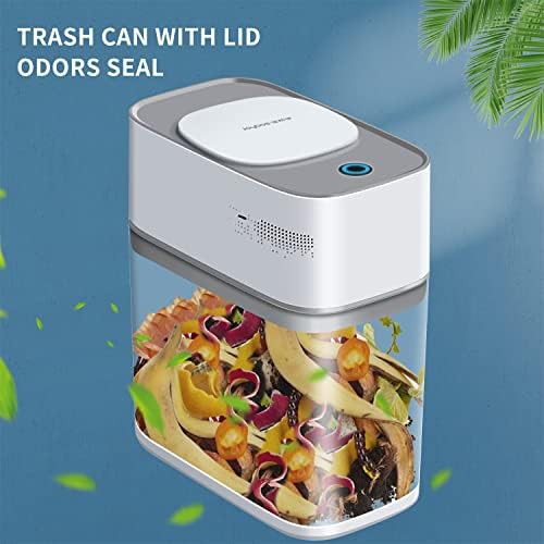 Joybos narrow motion sensor white bin — photo 5