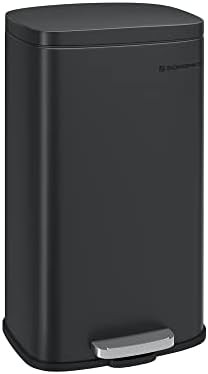 Compact 8 Gallon Stainless Step Can