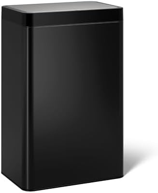 Kohler 13 gallon motion sensor black trash can
