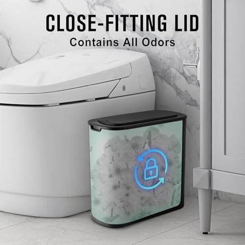 Cesun small black motion sensor slim trash can — photo 4