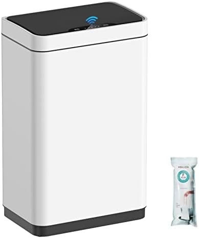 Large 15 gallon touchless motion sensor trash can