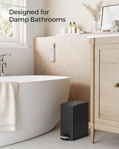 Mini Slim Bathroom 1.3 Gallon Bin — photo 3