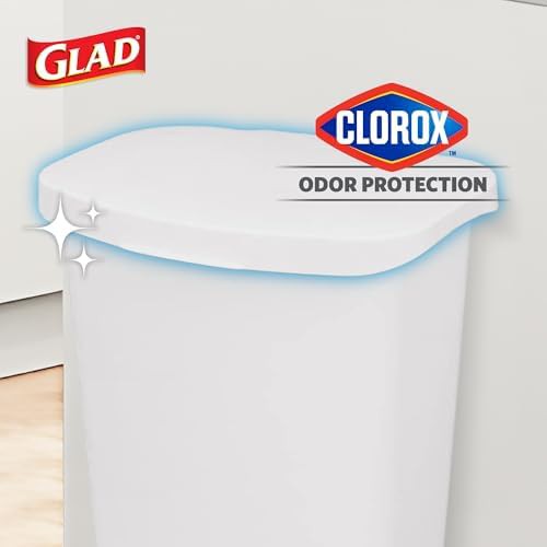 White plastic rectangular 13 gallon 2 pack — photo 3