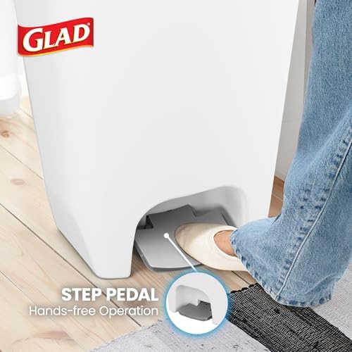 White plastic rectangular 13 gallon 2 pack — photo 4