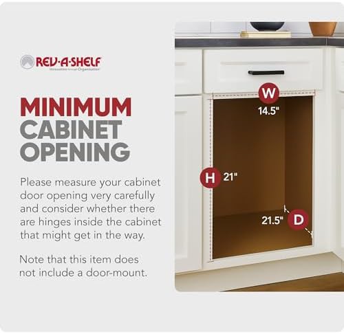 Double Pullout Trash Can with Soft Close — photo 4