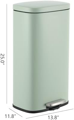 Pistachio gelato Curtis step trash can — photo 4