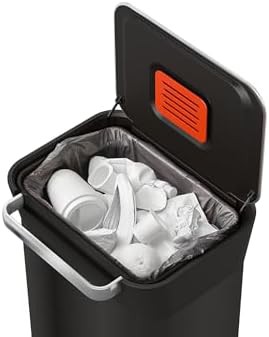 Black Titan Trash Can Compactor with Odor Filter — photo 3