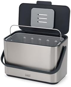 Stainless Steel Food Compost Bin with Inner Bucket