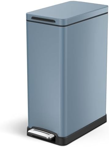 Home Zone Living 12 gallon slim step pedal bin