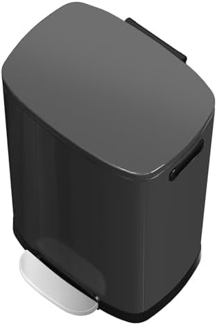 Titanium black 13 gallon step trash can — photo 4