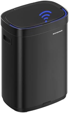 Motion sensor stainless steel 17 2 gallon bin