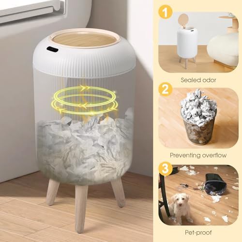 4 gallon motion sensor touchless trash bin — photo 4