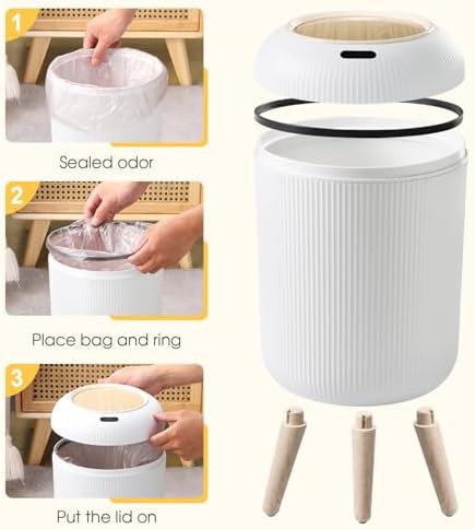4 gallon motion sensor touchless trash bin — photo 5