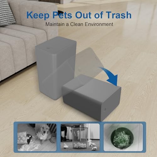 Assorted pop up slim trash bin 3 pack — photo 4