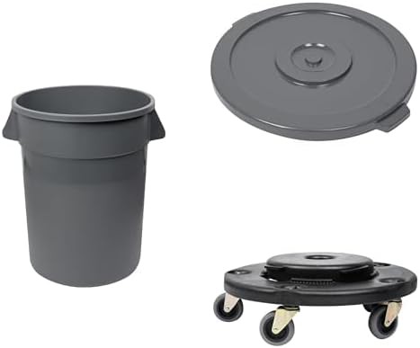 Restaurantware 32 gal garbage bin dolly
