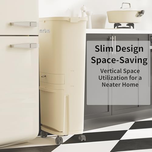 White dual compartment recycle bin 11 gallon — photo 3