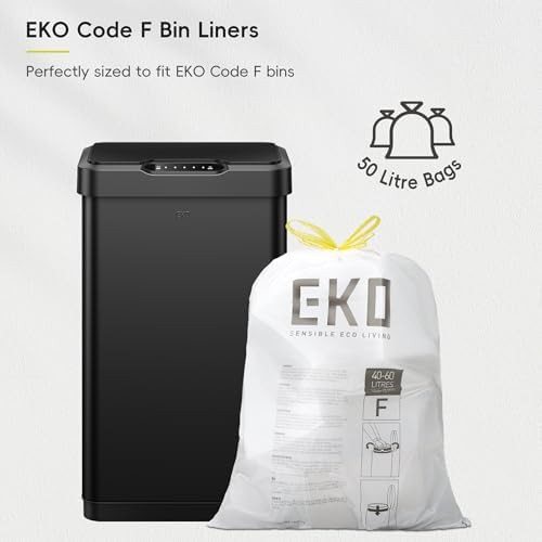 Mirage-T matte black motion sensor trash bin — photo 4