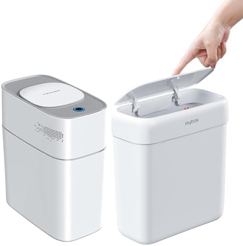 Joybos sensor and press bathroom bin