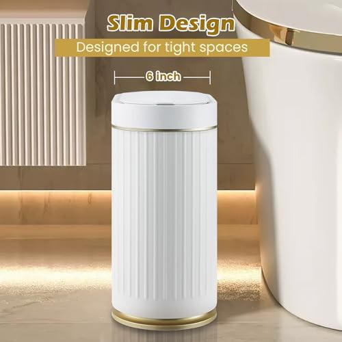Motion sensor bathroom trash can 2.6 gallon — photo 3