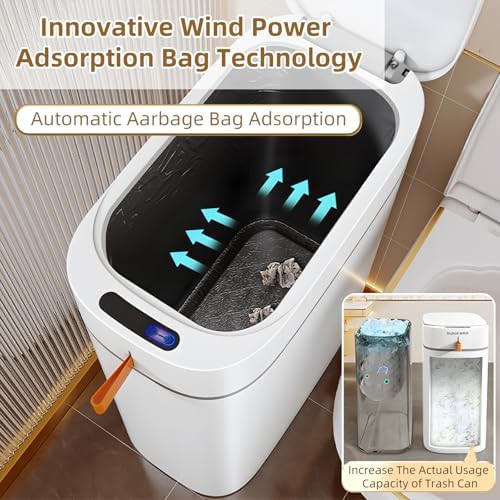 Funest USB battery motion sensor trash can — photo 3