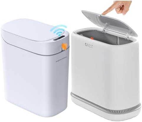 Funest motion sensor press top trash can