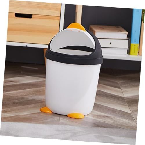 Penguin shaped decorative plastic waste bin — photo 5