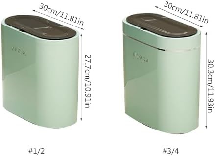 Slim Touchless Automatic Bathroom Trash Bin — photo 5