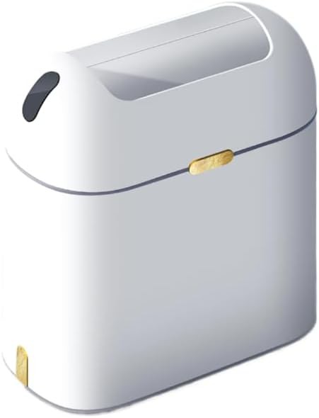 Compact Bathroom Motion Sensor Waste Bin