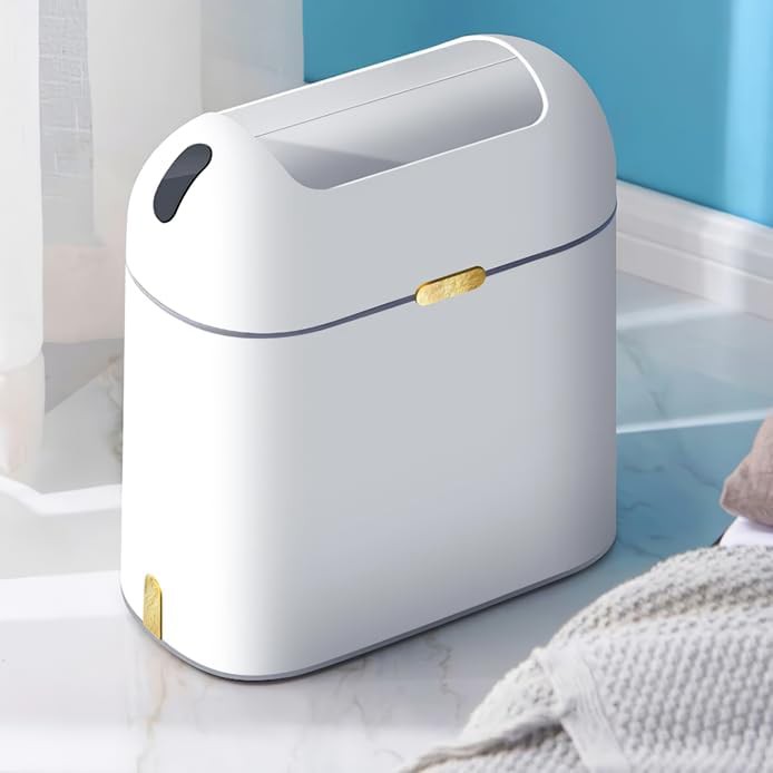 Bathroom Touchless Smart Sensor Waste Bin — photo 4