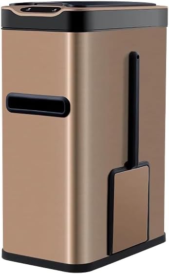 Brown Stainless Steel Rectangular Sensor Bin