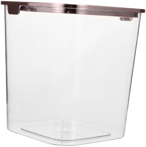 Simple design desk trash can for living spaces