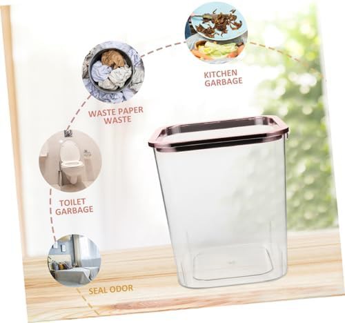 Simple design desk trash can for living spaces — photo 4