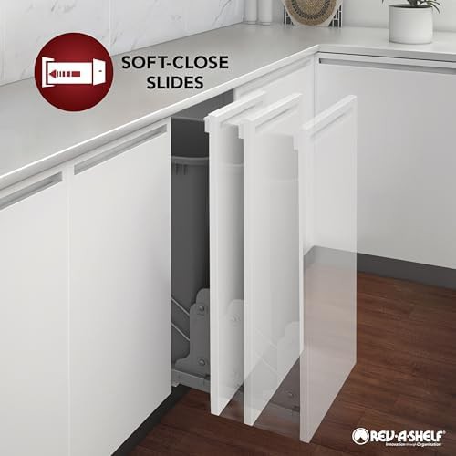 Premium Double Pullout Kitchen Waste Bin — photo 5